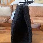 Kurt Geiger  LONDON SURREY Black Shearling Tote Bag Photo 9