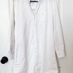 Frank & Eileen Womens Classic Mary Shirtdress Size Small Button Down Minimalist White Photo 0