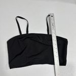 Old Navy The Occasion Cropped Tube Tank Top Sz S Black Smocked Strappy Coquette Photo 11