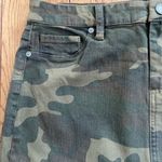 NWT Blank NYC Denim Pencil Skirt in Camouflaged Size 29 Green Photo 2