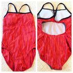 Nike Swimsuit Striped Razor Back L Photo 1
