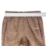 SKIMS  Desert Brown Teddy Sherpa Fleece Jogger Sweatpants Drawstring Waist Medium Photo 6