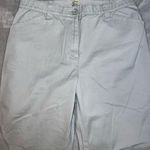 L.L.Bean Light Gray Straight Leg Stretch Waist Pants 14 Photo 0