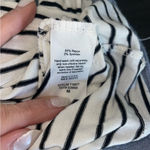 Kaileigh Stitch Fix Striped Ruffle Neck Top Size M Photo 4