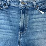 Paige  Hoxton‎ Crop Blue Jeans Womens 31 Distressed Raw Hem Denim Trendy Comfort Photo 3