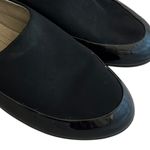 Ecco  Black Comfort Flats Patent Textile Stretch Pull-On Shoes Size 40 9.5 Womens Photo 2