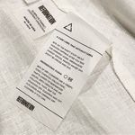 Reformation Weiss White Linen Wrap Dress Size Small Photo 7