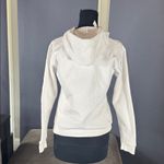 J. America Women’s White Embroidered ‘Rutgers’ Hoodie Size M NEW Photo 3