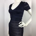 French Connection  Bandage Dress Navy 4 Photo 14
