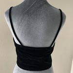 Romwe Camisole Black Velvet And Lace Sexy Goth With Metal Cross Size Medium Photo 3