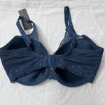 Natori Cherry Blossom Convertible Bra Night Blue Lace Underwire 32DDD Size undefined Photo 5