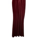 Revelry Gwen‎ Velvet Bridesmaid Maxi Dress Burgundy #610 Formal Womens Size 10 Purple Photo 10