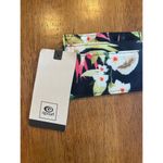 Rip Curl  Tropical Floral Card Holder Wallet‎ Black Hawaiian Print Mini Wallet Photo 3