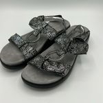 Alegria by PG Lite Steel Rosette Julie Leather Sandal Size 8 - 8.5 B17A Photo 2