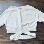 Endless Rose  Ivory Knit Crop Top Photo 0