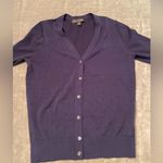 Banana Republic  Navy Summer Cropped Sweater Photo 1