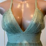 Windsor Sage Green XS Sparkley Prom Dress Elegant maxi tulle sequin homecoming ball gown Photo 1