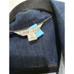 CAbi  #721 Women's Blue Cotton Blend Button Front Denim Jacket Size Medium Photo 3
