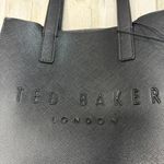 Ted Baker NWT London Women's Black Tote Bag "The Icon" Embossed Logo Photo 1