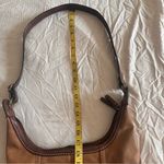 Concept Plattsburg Hobo Bag Saddle Chocolate Vegan Leather Brown Photo 12