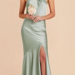 Birdy Grey Stephanie Dress (matte satin sage) Photo 0