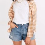 Madewell New Curvy Relaxed Denim Shorts Cut-Offs Size 27" Photo 8