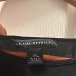 Banana Republic  Black Silk Shirt Photo 7