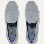 Rothy's Rothy’s Original Slip On Sneaker Shoes Anchor Navy Blue White Size 7 Photo 0