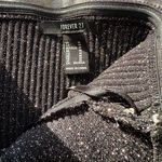 Forever 21  Tube Top Black Sparkly Photo 4