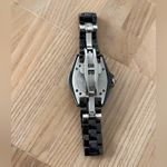 Judith Ripka Ceramic Bracelet Ladies Watch Pearl Dial Crystal Embellishments Photo 8