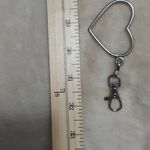 Silver Heart Circle Waist Belt O/S Festival Boho Retro Girl Fairy Beach Bratz Photo 5