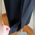 Jones New York Black Midi Zipper On Side Lines In Fabric SZ 12 Good condition Photo 6