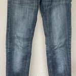 Dolce & Gabbana VTG Y2K D&G  Sequin Pocket Blue Distressed Jeans Size 27 Glam Photo 0