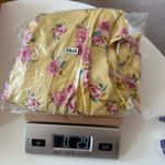 ZARA Safia Yellow Floral Draped Camisole Satin Slip Mini Dress Photo 11