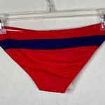 Solid & Striped NWT  The Brooke Bikini Bottom In Red Navy-Large Photo 3