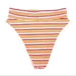 Aerie  High Waist Bikini Bottoms Orange L Photo 3