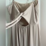 Show Me Your Mumu  Lauren Tie Back Maxi Dress Soft Beige Photo 5