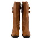 Sorel  Hoonah Women Tan Leather Knee Boots 10.5 Thinsulate NL1524-257 Warm Lining Photo 3