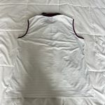 Monterey Club Womens XL Golf Sleeveless Polo Tank Top White Purple Striped Photo 5