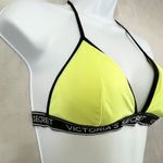 Victoria's Secret  Women Bikini Top Size S Neon Yellow Sporty Y2K Festival‎ Chic Photo 1