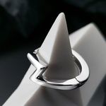 925 Silver Plated Lightning Hoop Earrings for Men Women,Personality Punk Hip Hop Photo 1