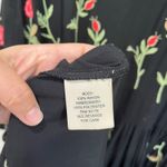 Philosophy  Embroidered Black Bohemian Floral Dress Size Large Photo 5