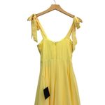 Lulus Sophisticated Charisma Light Yellow Tie Photo 3