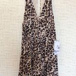 Show Me Your Mumu NWT New Front Tie Cha Cha Cheetah Animal Print Mini Dress Photo 1