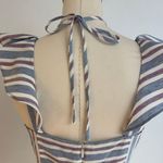 BCBGMAXAZRIA Mini Stripes Romper Photo 3