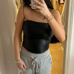 Altar'd State Leather Strapless Top Photo 2