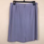 VTG Due per Due Collection Women’s Silk Lilac Lavender Purple Pencil Skirt Size 12 Photo 3