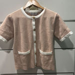 Cardigan sweater top Pink Photo 0