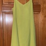 Naked Zebra Neon Green/yellow Dress Photo 0