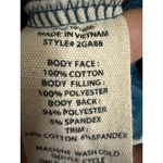 Soft Surroundings  Blue VNeck 100% cotton collared pullover sweater Size XS Photo 6